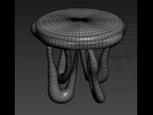 Pouffe 3D Model