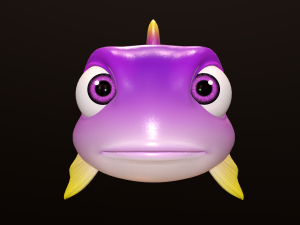 Fish - Cartoon Modello 3D