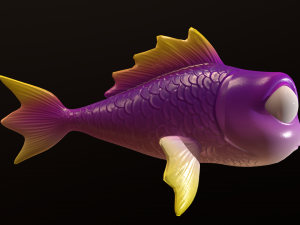 Fish - Cartoon Modello 3D