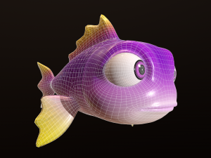 Fish - Cartoon Modello 3D