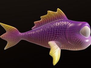 Fish - Cartoon Modello 3D