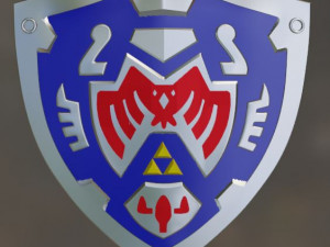 Zelda shield majoras mask Modèles 3D en vedette