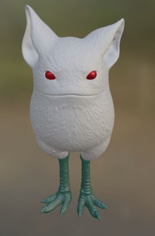 Baby Ridley Modèles 3D en vedette .c4d .max .obj .3ds .fbx .stl .blend 