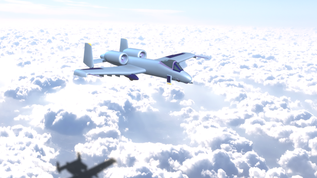 Fairchild-Republic A-10 Thunderbolt II Modelo 3D .c4d .max .obj .3ds .fbx .stl .blend 