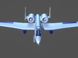 仙童共和国 A-10 Thunderbolt II 3D 模型