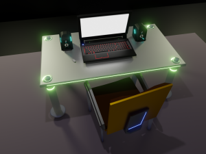 Laptop Model 3D