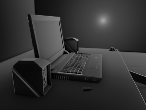 Laptop Model 3D