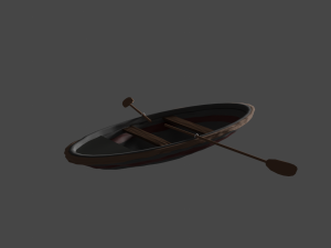 Old boat 3D Model