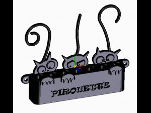 3 CATS Modelo 3D