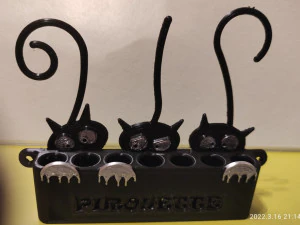 3 GATOS Modelo 3D