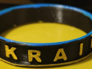 BRACELET UKRAINE 3D Model