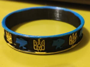 BRACELET UKRAINE 3D Model