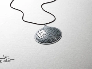 Celtic Pendant 3D Model