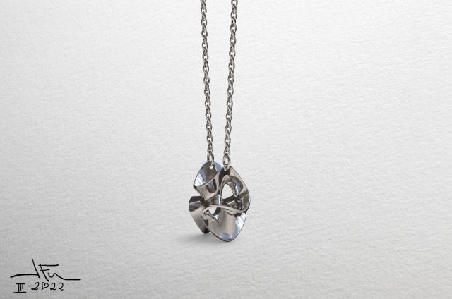 Pendant Loop 3D Model .c4d .max .obj .3ds .fbx .stl .blend 