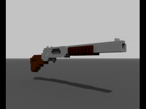Hunters shotgun 3D Model