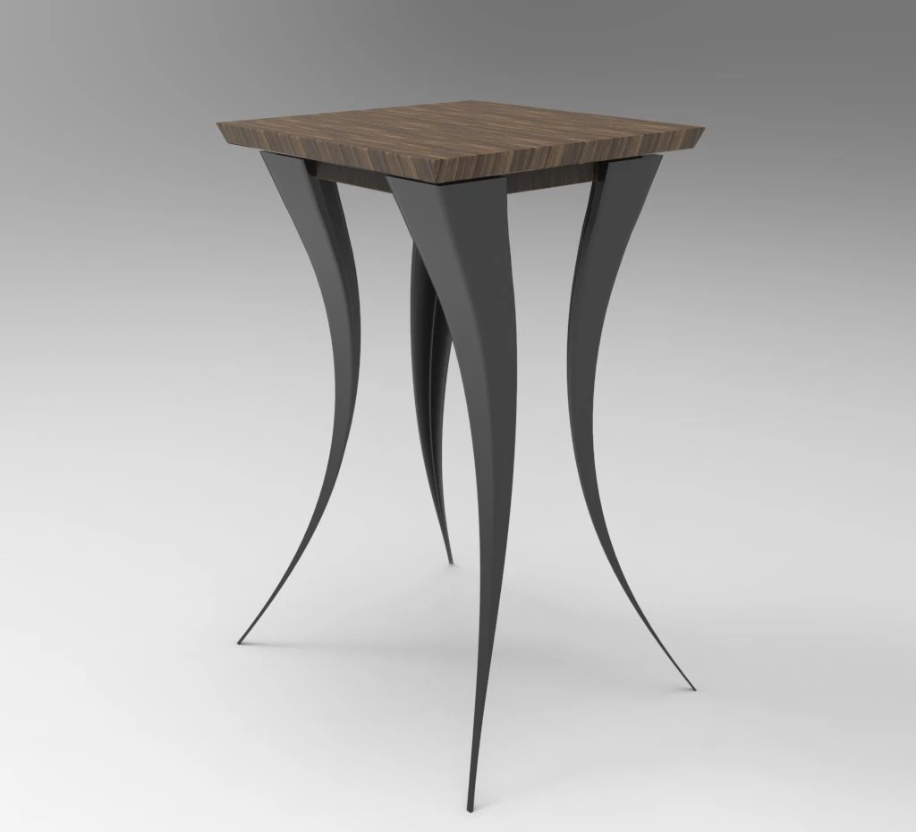 Bar stool new 3D Model .c4d .max .obj .3ds .fbx .stl .blend 