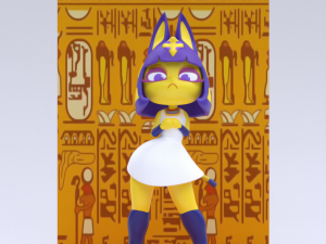 Ankha zone Modello 3D