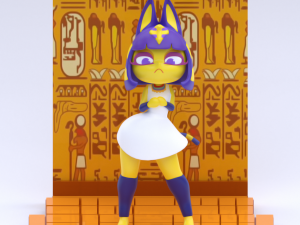 Ankha zone Modello 3D