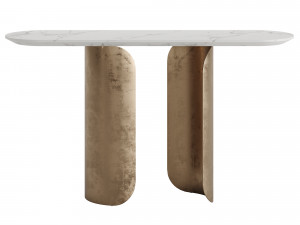 GABRIEL OPERA CONTEMPORARY OVAL CONSOLE Modèle 3D