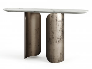 GABRIEL OPERA CONTEMPORARY OVAL CONSOLE Modèle 3D