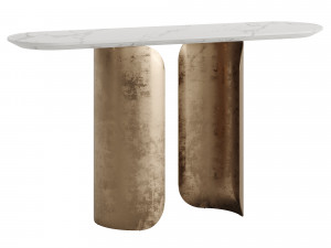 GABRIEL OPERA CONTEMPORARY OVAL CONSOLE Modèle 3D