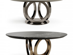 FENDI CASA GALILEO MARBLE DINING TABLE 3D Model