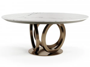 FENDI CASA GALILEO MARBLE DINING TABLE 3D Model