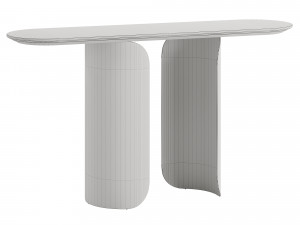 GABRIEL OPERA CONTEMPORARY OVAL CONSOLE Model 3D