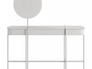 Caillou Console Table by Liu Jo Living Collection with Mirror 3D 模型