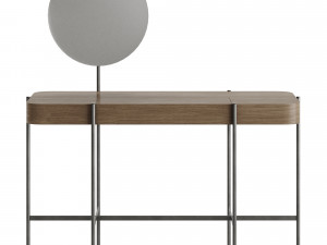 Caillou Console Table by Liu Jo Living Collection with Mirror 3D 模型