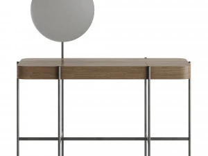Caillou Console Table by Liu Jo Living Collection with Mirror 3D Model