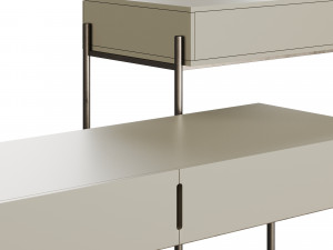 MrHide Flow 20221 Lacquer Console 3D मॉडल