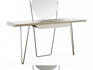 Консоль Bonaldo Coseno Plus із шпонованого дерева 3D Модель