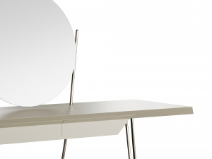 Bonaldo Coseno Plus Veneered Wood Console 3D Model