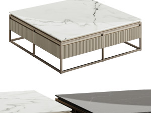 Visionnaire Home Banner Low Table Modelo 3D