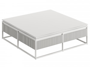 Visionnaire Home Banner Low Table Modelo 3D