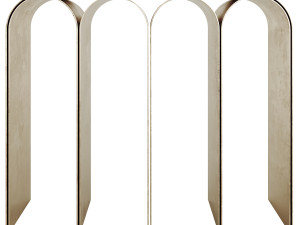 Golden Arch Console By Pietro Franceschini Modelo 3D