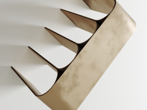 Golden Arch Console By Pietro Franceschini Modelo 3D