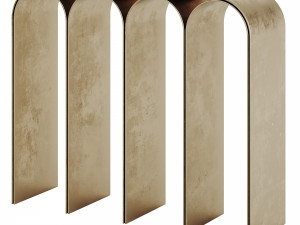 Golden Arch Console By Pietro Franceschini Modelo 3D