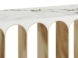 Steel5 Console Table by Herve Langlais 3D Модель