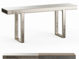 Laskasas Pearl Console Table 3D Model