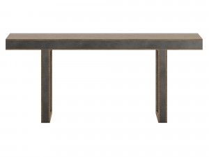 Laskasas Pearl Console Table Model 3D