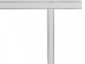 Laskasas Pearl Console Table Model 3D