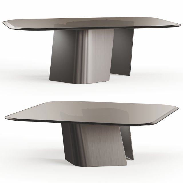 Reflex Angelo ESSE 40 Square Coffee Table By Tulczinsky 3D-Modell .c4d .max .obj .3ds .fbx .stl .blend 