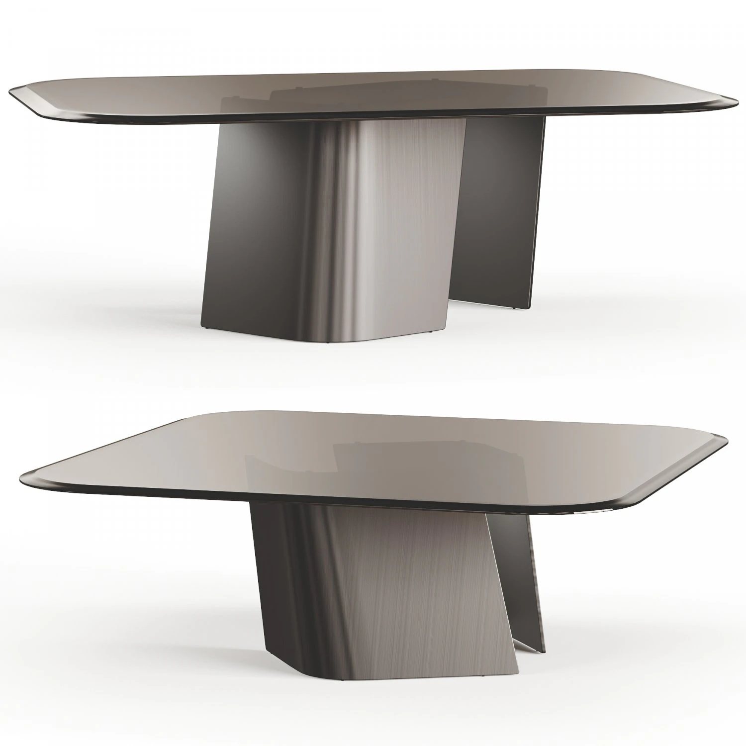 Reflex Angelo ESSE 40 Square Coffee Table By Tulczinsky 3D Model .c4d .max .obj .3ds .fbx .stl .blend 
