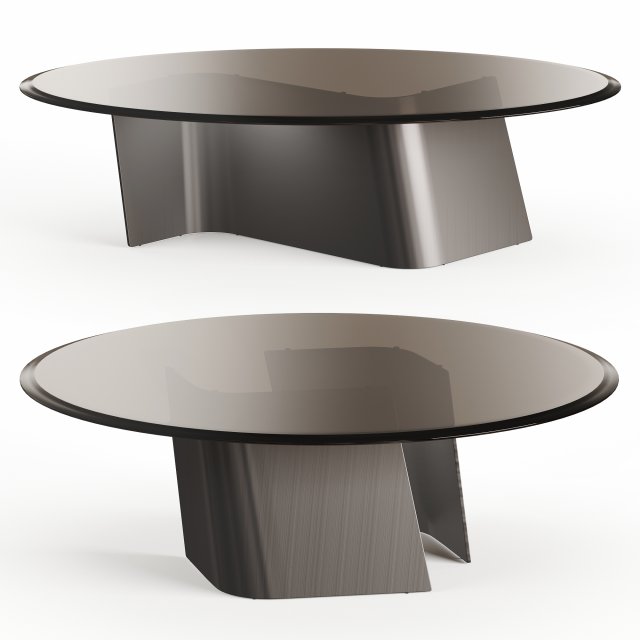 Reflex Angelo ESSE 40 Oval Coffee Table By Tulczinsky Model 3D .c4d .max .obj .3ds .fbx .stl .blend 