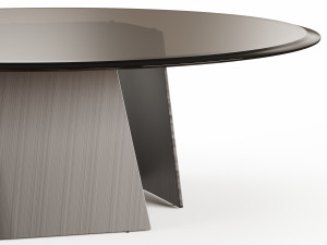 Reflex Angelo ESSE 40 Oval Coffee Table By Tulczinsky Model 3D