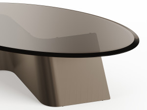 Reflex Angelo ESSE 40 Oval Coffee Table By Tulczinsky Model 3D