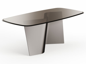 Reflex Angelo ESSE 72 Dinner Table By Tulczinsky Modello 3D