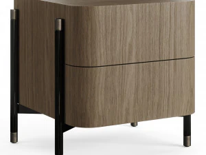Laskasas Rosie Bedside Table 3D Model